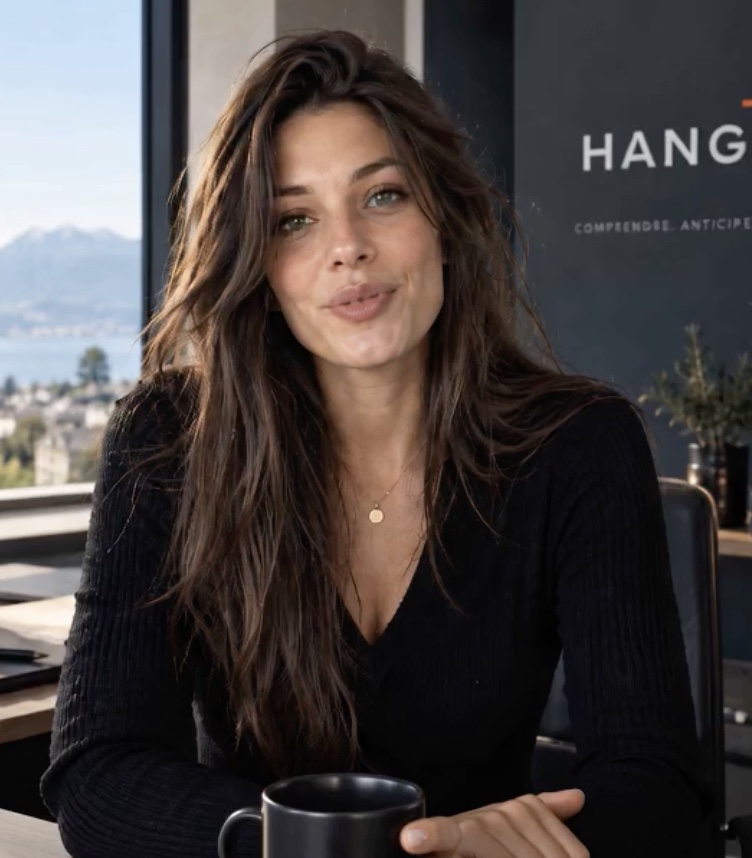Portrait de Victoria transmis pour HANGAR Éditions.